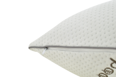 Pofido Bambu Kılıflı Yastık Fermuarlı Yıkanabilir Yoğun Dolgulu 1000 Gr - 50x70 cm (2 Adet)