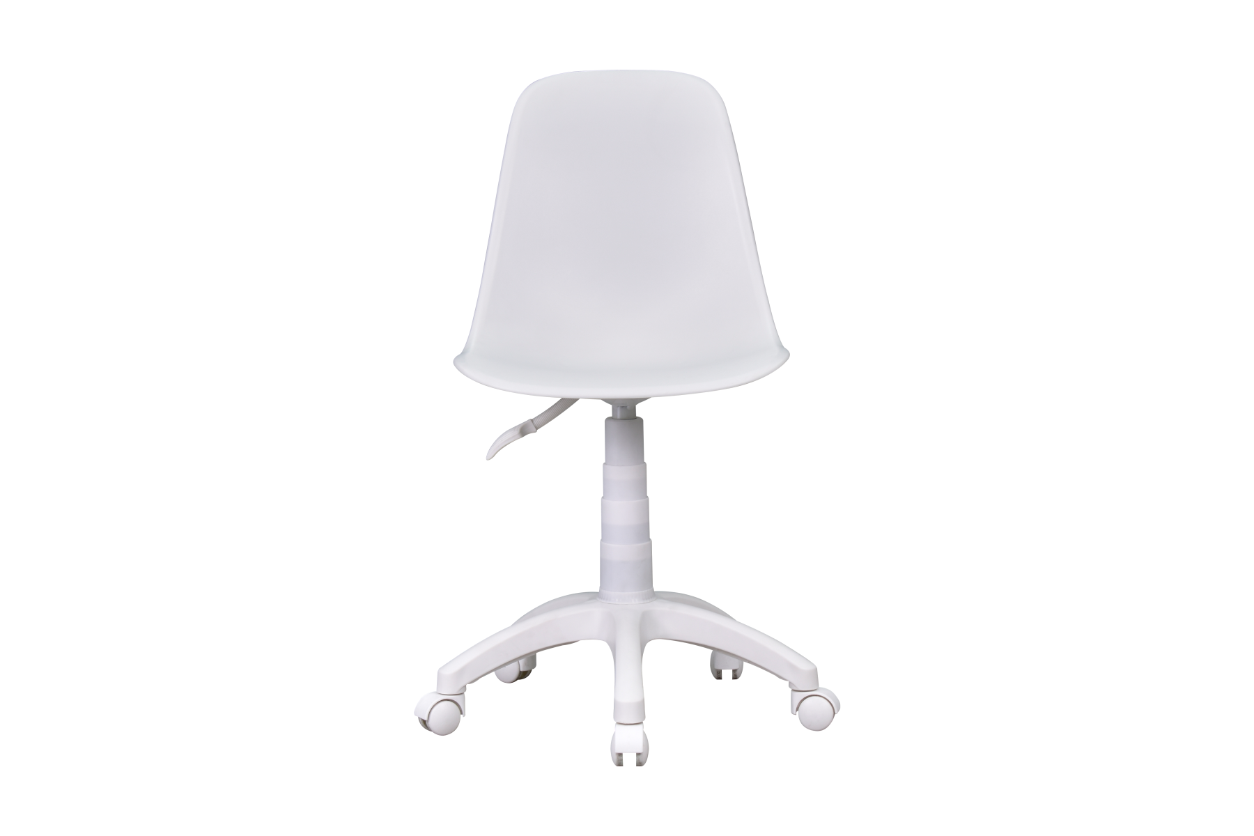 Vilinze Eames Çalışma Koltuğu Tekerlekli Ofis Sandalyesi Beyaz - Beyaz