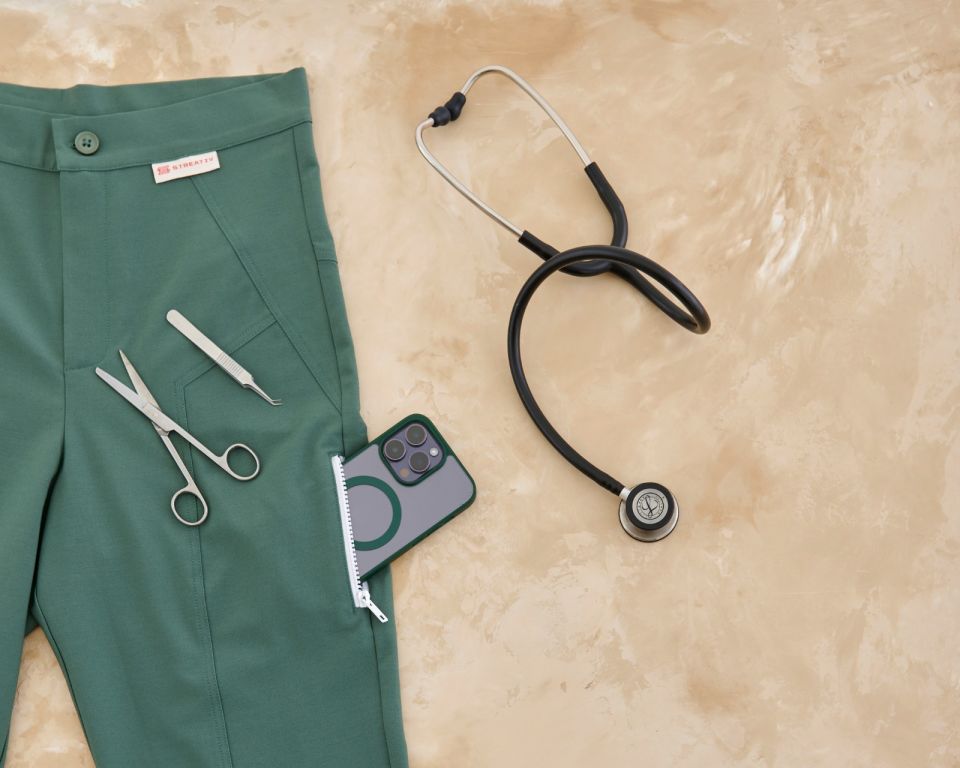 FLOKİ Kadın Doktor Forması Altı - Yeşil