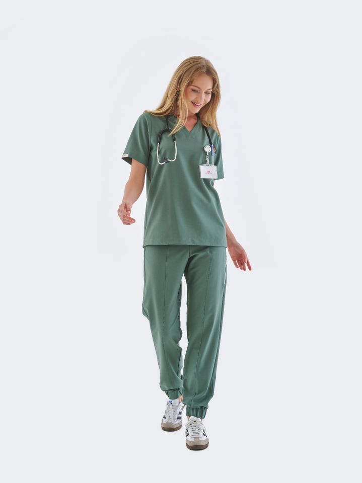 FLOKİ Kadın Doktor Forması - Yeşil