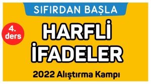 4. Ders Harfli İfadeler