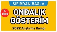 7. Ders Ondalık Gösterim