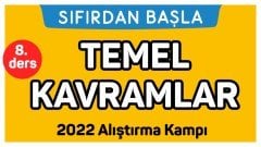 8. Ders Temel Kavramlar