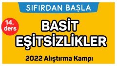 14. Ders Basit Eşitsizlikler