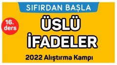 16. Ders Üslü İfadeler