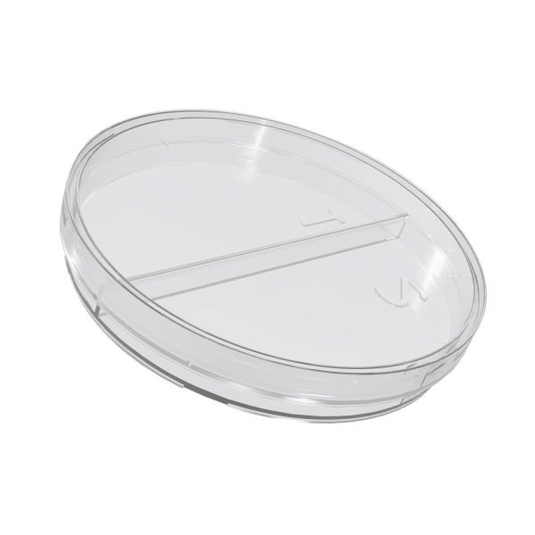 FIRATMED Plastik Petri Kabı - 90x15 mm - Bölmeli - Aseptik Steril - Poşet/28 Adet