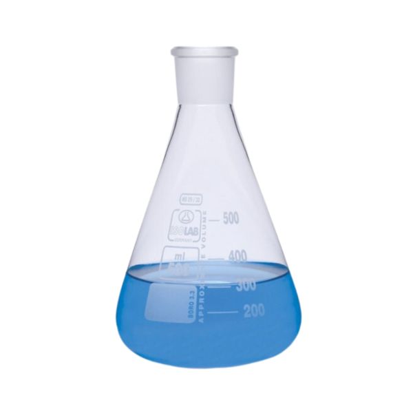 ISOLAB - Erlen - Cam - Şilifli - 250 ml - NS 24/29