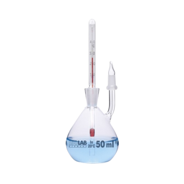 ISOLAB - Piknometre - Kalibreli - Termometreli - 10 ml