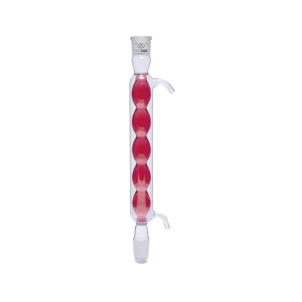 ISOLAB - Soğutucu - Allihn - 250 mm - Dişi Şilif : NS 29/32 - Erkek Şilif : NS 29/32 - Cam Yan Kol