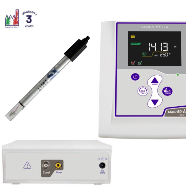 XS Instruments COND 50 VioLab complete kit - Masaüstü İletkenlik Ölçer