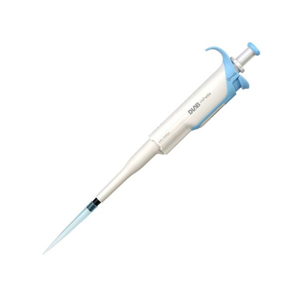 DLAB HiPette Tek Kanallı Ayarlanabilir Otomatik Pipet 2-20 μl Tamamı Otoklavlanabilir ve UV Sterilizasyona Uygun