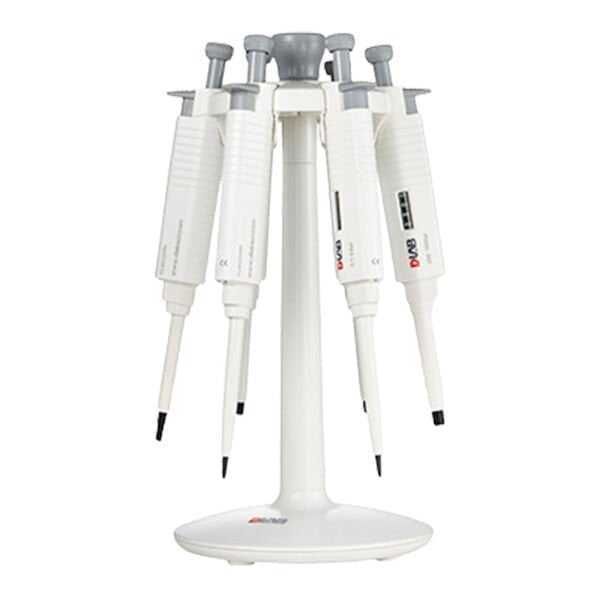 DLAB Yuvarlak 6'lı Pipet Standı