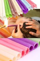 Evde Doğal Aromaterapi Kulak İçi Buşon Dış Kulak Bakım Aracı Kiri Temizleme Mumu Balmumu Wax  2li