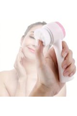 Çift Fonksiyonlu Renkli Cilt Temizleme ve Masaj Fırçası - Peeling ve Gözenek Temizleyici