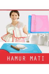 30*40 cm Hamur Matı Silikon Ölçekli Kullanımı Kolay Hamur Açma Matı