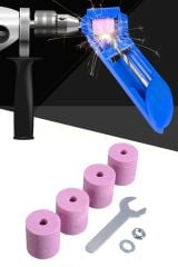 Spiral Matkaplar için Korindon Taşlama Tekerleği Matkap Ucu Bileyici Aracı 2.0-12.5mm