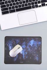 Dünya Haritası Temalı Küçük Boy Mouse Pad (25x32 cm)