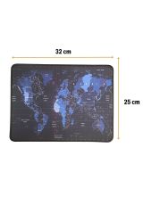 Dünya Haritası Temalı Küçük Boy Mouse Pad (25x32 cm)