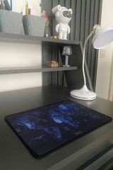 Dünya Haritası Temalı Küçük Boy Mouse Pad (25x32 cm)