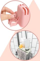 Mutfak Lavabo Düzenleyici, Sabun Tutuculu ve Havlu Askılı Banyo Süzgeç Rafı, Mutfak Banyo Lavabo Düzenleyici