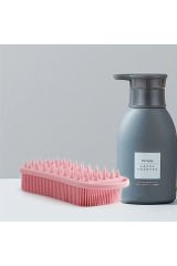 Silikon Vücut Temizleyici ve Peeling Süngeri, Askılı ve Silikonlu Banyo Fırçası