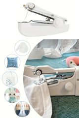 Dikiş Makinesi Seti - Taşınabilir, Kablosuz Başlangıç Hızlı Dikiş için Kumaş, Giyim, Perdeler, DIY Ev ve Seyahat - USB Güçlü Taşınabilir Dikiş Aracı Tamiri için