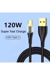 Dayanıklı LED Aydınlatmalı Lightning Şarj Kablosu – Hızlı ve Sağlam USB Çözümü