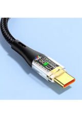 Dayanıklı LED Aydınlatmalı Lightning Şarj Kablosu – Hızlı ve Sağlam USB Çözümü