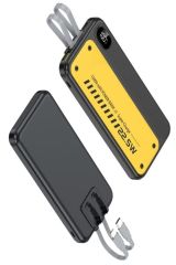 10000 mAh Çoklu Hızlı Şarj Powerbank – Aynı Anda 4 Cihaz Şarj Özelliği