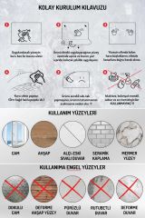 100x100 cm Statik Kağıt Renkli Çarpım Tablosu – Eğlenceli Matematik Öğretici