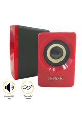 N62 1+1 Multimedia USB ve Jacklı Mini Hoparlör Yüksek Stereo Ses Sistemi