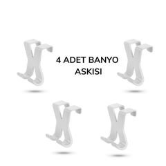 Hang it Pratik Kolay Taşımabilir Havlupan 2 Kancalı Banyo Askısı