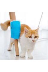 Duvara Monte Pratik Kedi Tüyü Kaşıma ve Tarama Aparatı