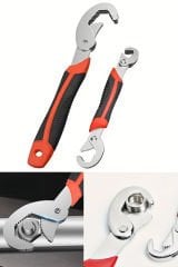 Çok Amaçlı Nano Grip Kurbağacık Akıllı İngiliz Anahtarı Set 2li