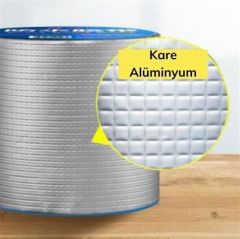 Yüksek Sıcaklık Dayanan Su Geçirmez Çatı Boru Duvar Çatlak Yapışkan Bant Folyo 5 mt x 10 cm
