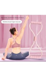 Yoga, Sırt ve Omuz Germe Egzersizleri İçin Sekiz Şekilli Fitness Bandı
