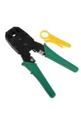 Rj9 Rj12 Rj45 Sıkıcı Sıkma Network Pensesi Kablo Soyucu Set Cat5 İnternet Ucu Çakma