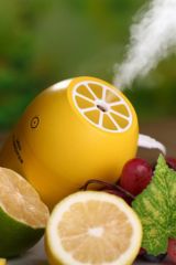 Limon Tipi Mini Hava Oda Nemlendirici Ledli Işıklı Buhar Makinesi