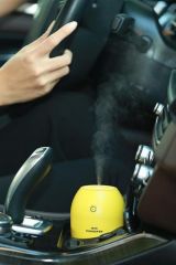 Limon Tipi Mini Hava Oda Nemlendirici Ledli Işıklı Buhar Makinesi