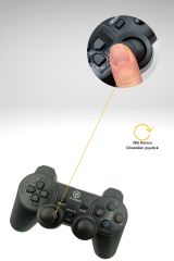 Çift Titreşimli USB Kablolu Oyun Kolu PC Uyumlu Vibration Gamepad