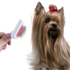 Evcil Hayvan Tüy Tarama Toplama Fırçası, Telli Kedi Köpek Tarağı