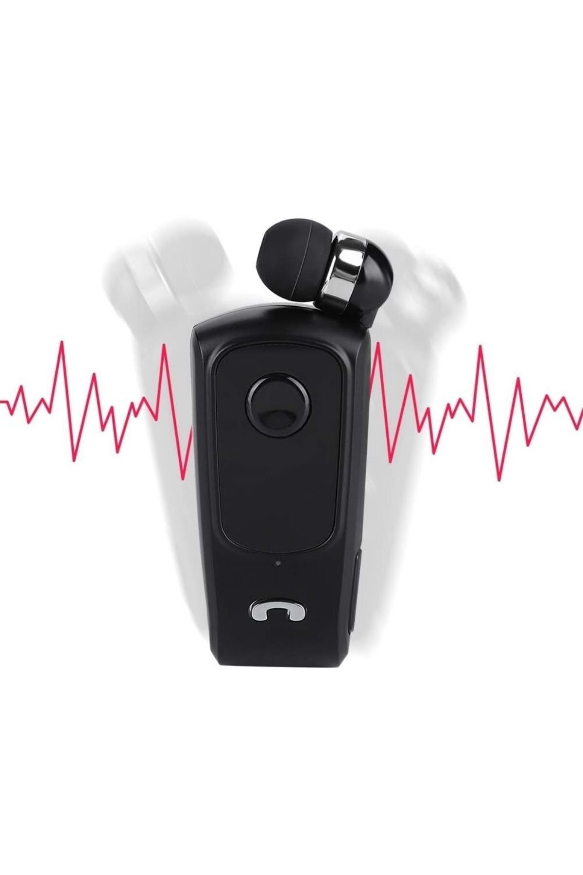 Makaralı ve Kablolu Telefon Uyumlu Bluetooth Kulaklık