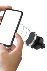 Araç İçi Izgaraya Takılan Telefon Tutucu Mıknatıslı Döndürülebilir Telefon Tutucu Yuvarlak Model