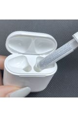 AirPod Temizleme Kiti, Süngerli 3'ü 1 Arada Airpod Temizleyici Kalem, Çok Fonksiyonlu Kulaklık Temizleme Kiti