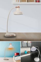 Dokunmatik LED Işıklı Masa Lambası - 3 Farklı Işık Modu