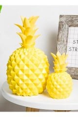 Ananas Şeklinde Desenli Büyük Boy Pilli Masa ve Gece Lambası