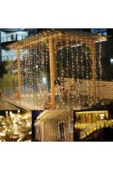 2x2 Metre 320 Led 8 Fonskiyonlu Dekoratif Led Günışığı Perde