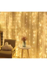 2x2 Metre 320 Led 8 Fonskiyonlu Dekoratif Led Günışığı Perde