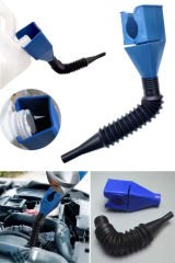 Katlanabilir Plastik Motor Yağ Hunisi - Araba ve Motosikletler İçin Pratik Çözüm