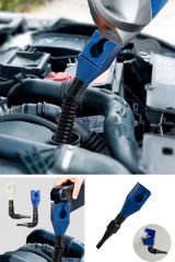 Katlanabilir Plastik Motor Yağ Hunisi - Araba ve Motosikletler İçin Pratik Çözüm